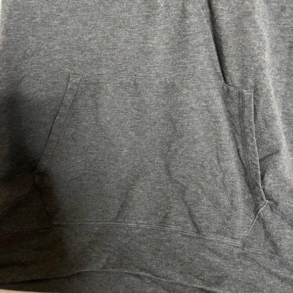 Nike Hoodie Mens Small Grey Sleeveless Fleece Training Vest Workout Cd7256 - Picture 4 of 5